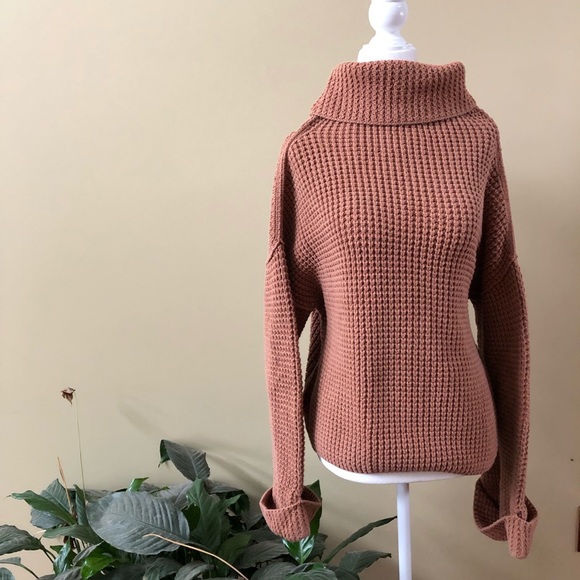 Free People Sweaters - Free People Bell Sleeve Cowl Neck Sweater
